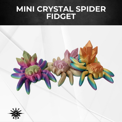 Mini Crystal Spider Fidget Toy