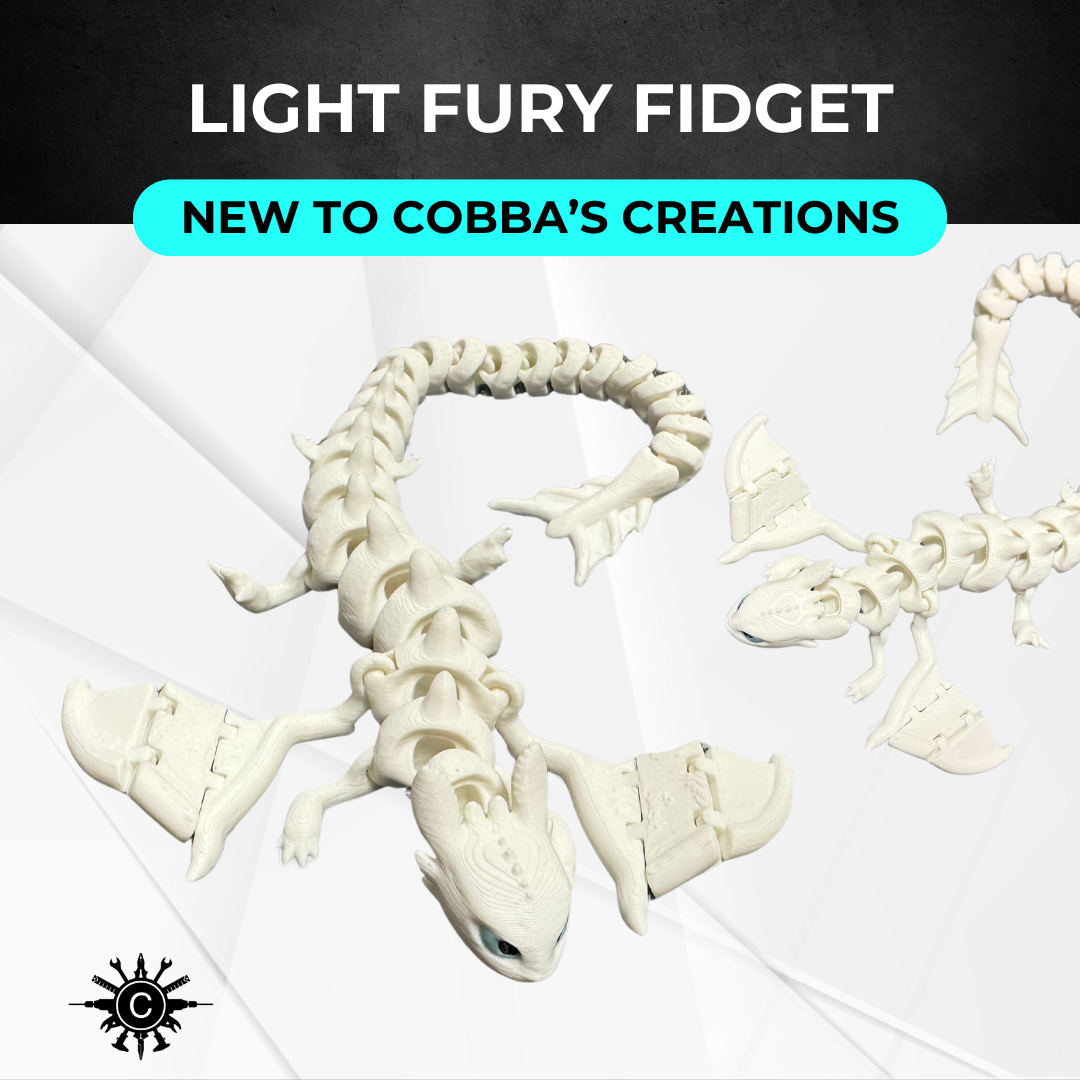 Light Fury Fidget Toy