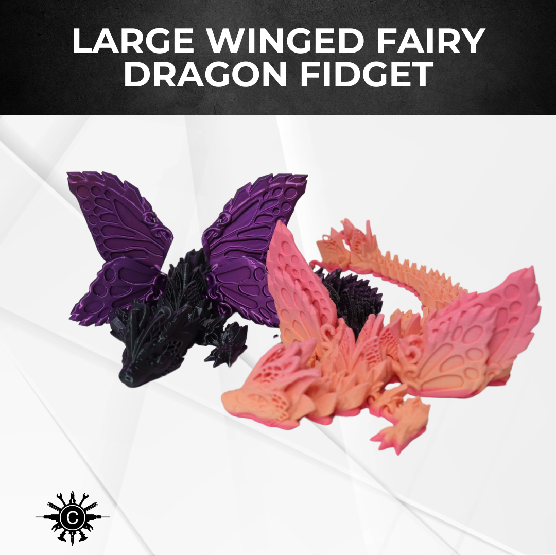 Large Winged Fairy Dragon Fidget