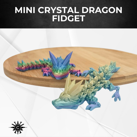 Mini Crystal Dragon Fidget Toy