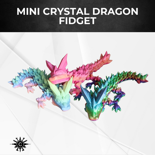 Mini Crystal Dragon Fidget