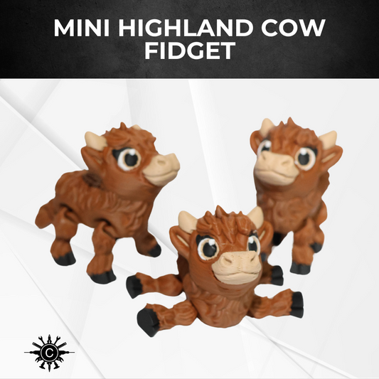 Mini Highland Cow Fidget